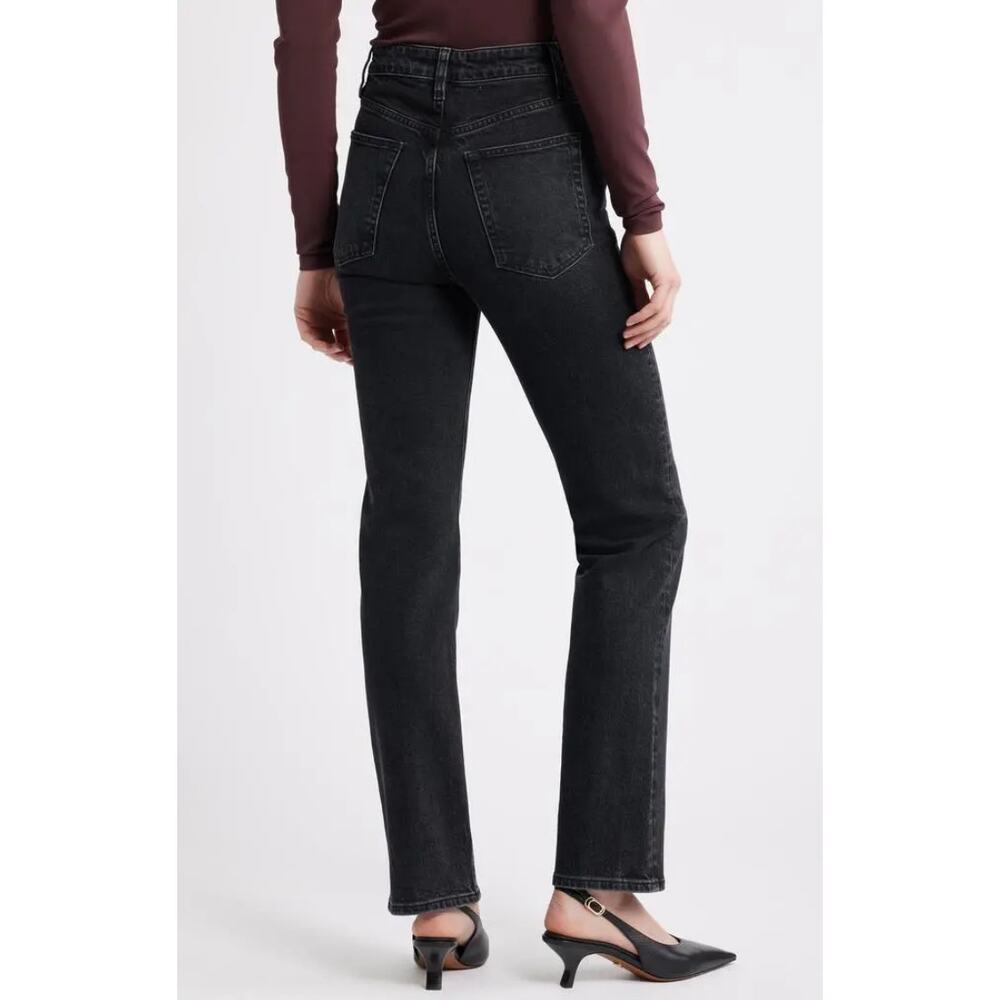 Frame Women's The Ruler Jean in Faded Black Size 29 - Picture 3 of 6